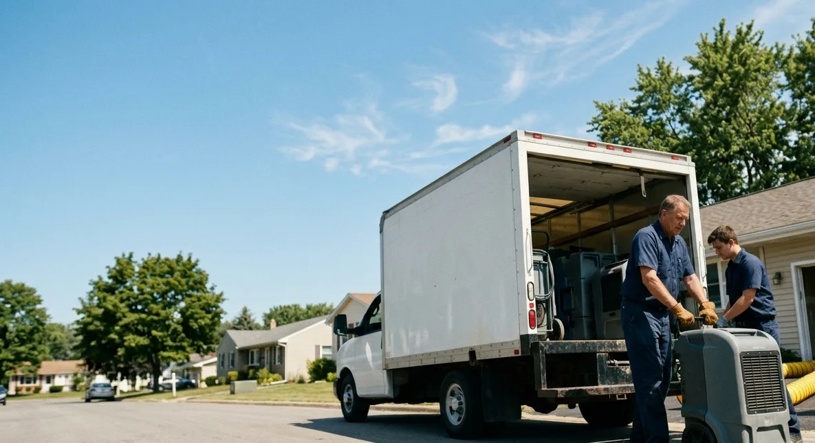 Water Damage Cleanup in Ames, IA near me